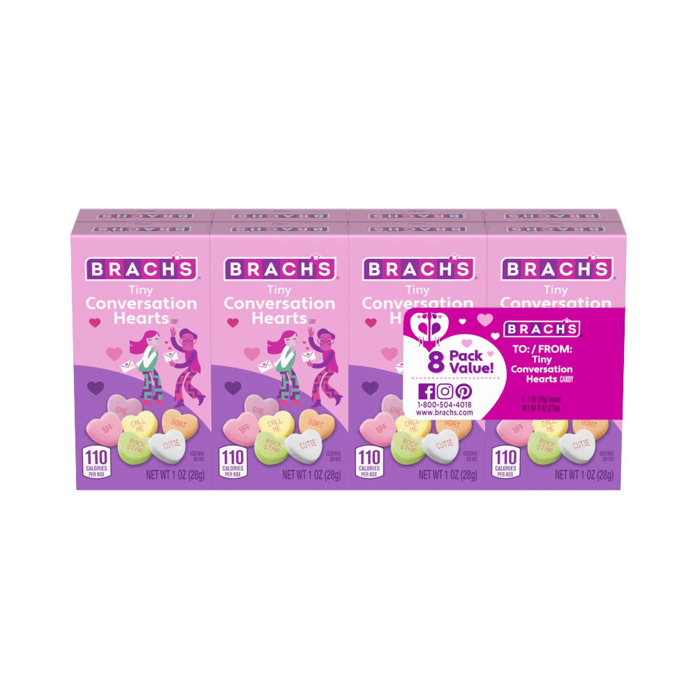 tiny conversation heart 8 pack