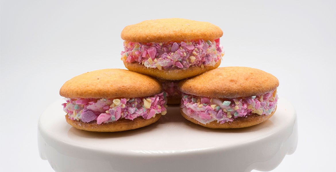 Conversation Heart Whoopee Pies